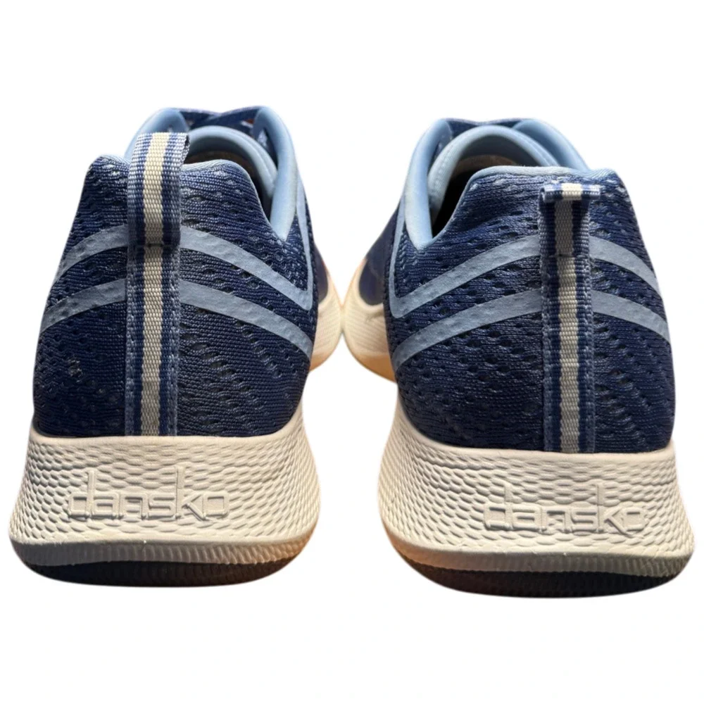 Dansko Sky Mesh Women's 40/US 9.5 10 Blue Sneakers Arch Support ECO Friendly